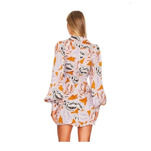 For Love And Lemons Multicolor Patterned Dress - Picture 4 of 8